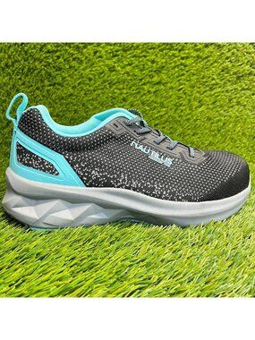 Nautilus Springwater Womens Size 8D Black Blue Composite Toe Safety Work Shoes